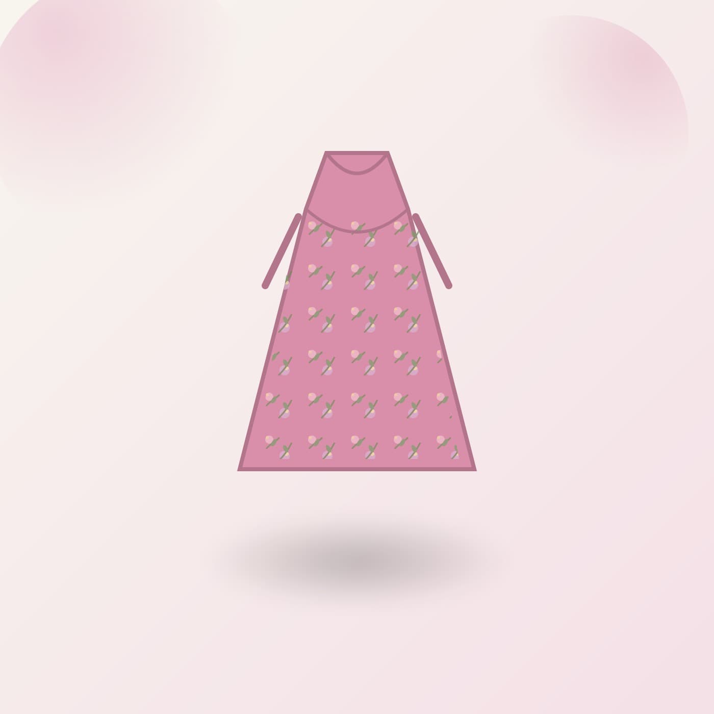 Vestido Midi Floral